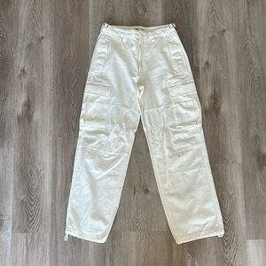Aritzia TNA Supply Cargo Pants White
